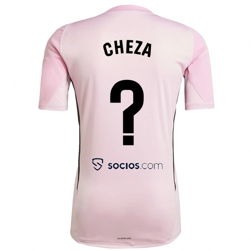 Danxen Men María Echezarreta #0 Pink Black Goalkeeper Jersey 2025/26 T-Shirt