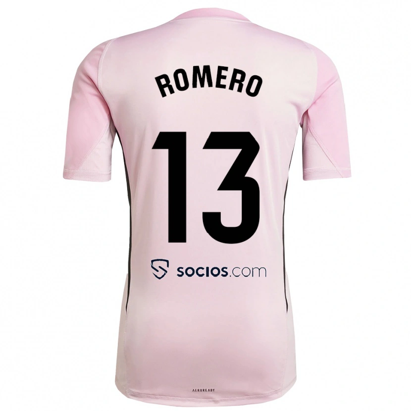 Danxen Men Rafael Romero #13 Pink Black Goalkeeper Jersey 2025/26 T-Shirt