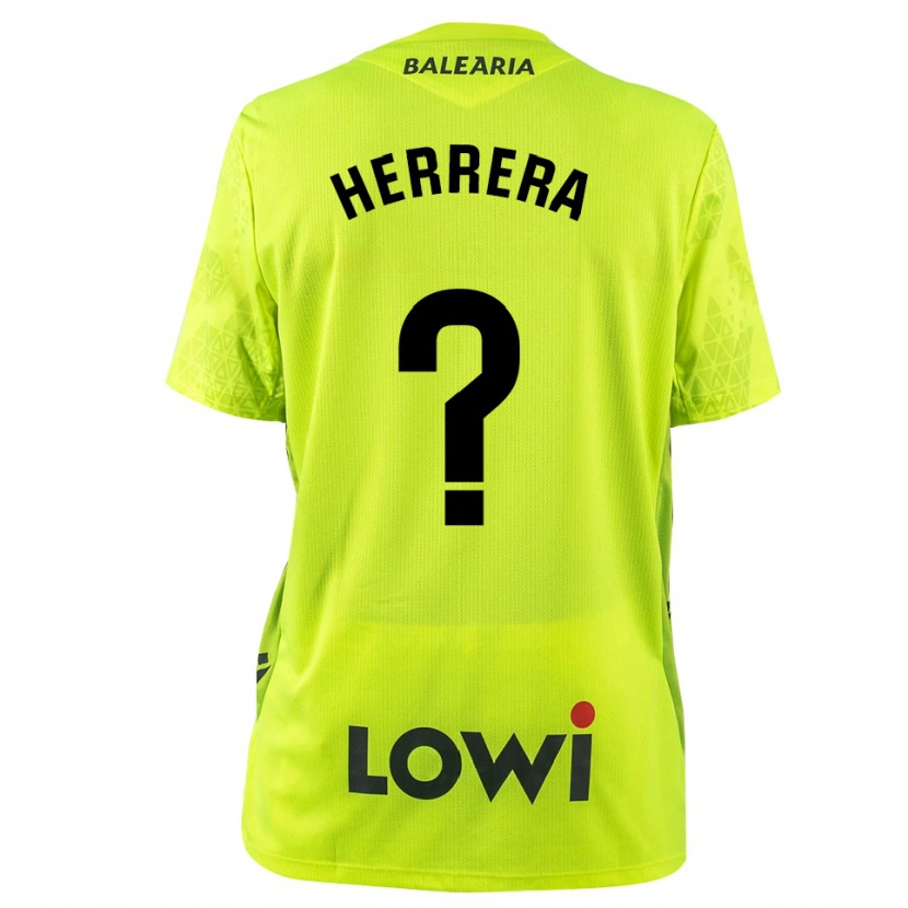 Danxen Men Asier Herrera #0 Fluorescent Green Black Goalkeeper Jersey 2025/26 T-Shirt