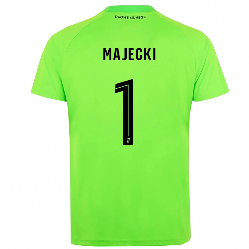 Danxen Men Radoslaw Majecki #1 Green Black Goalkeeper Jersey 2025/26 T-Shirt