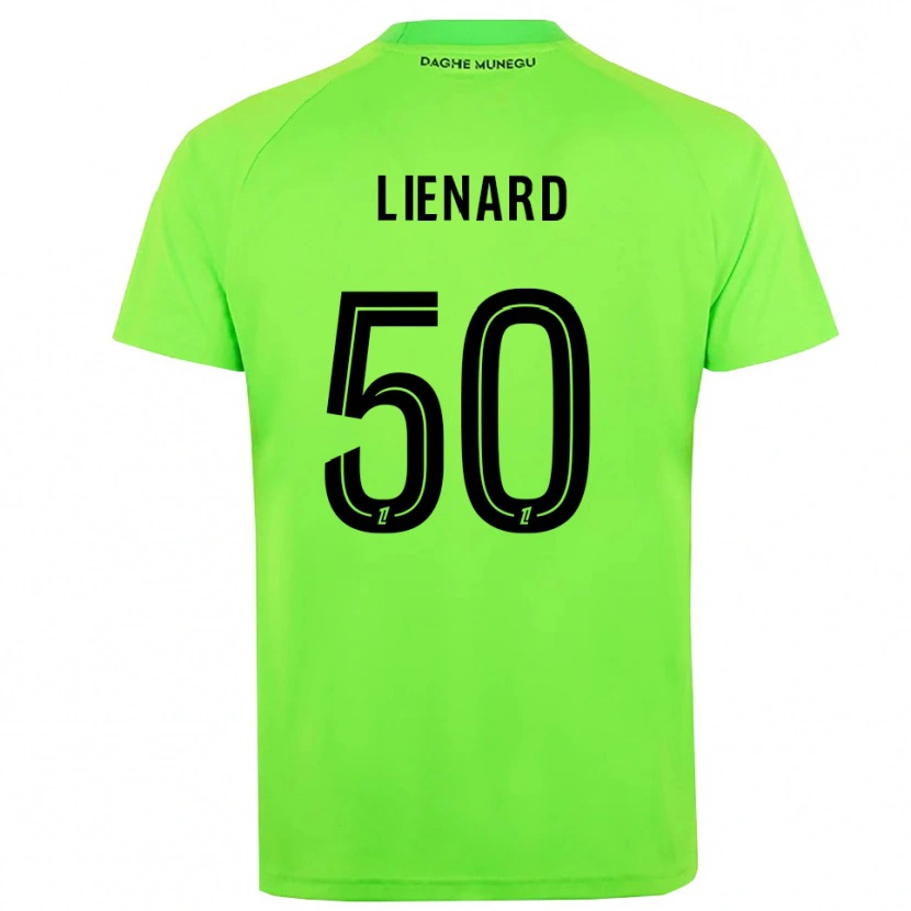 Danxen Men Yann Lienard #50 Green Black Goalkeeper Jersey 2025/26 T-Shirt