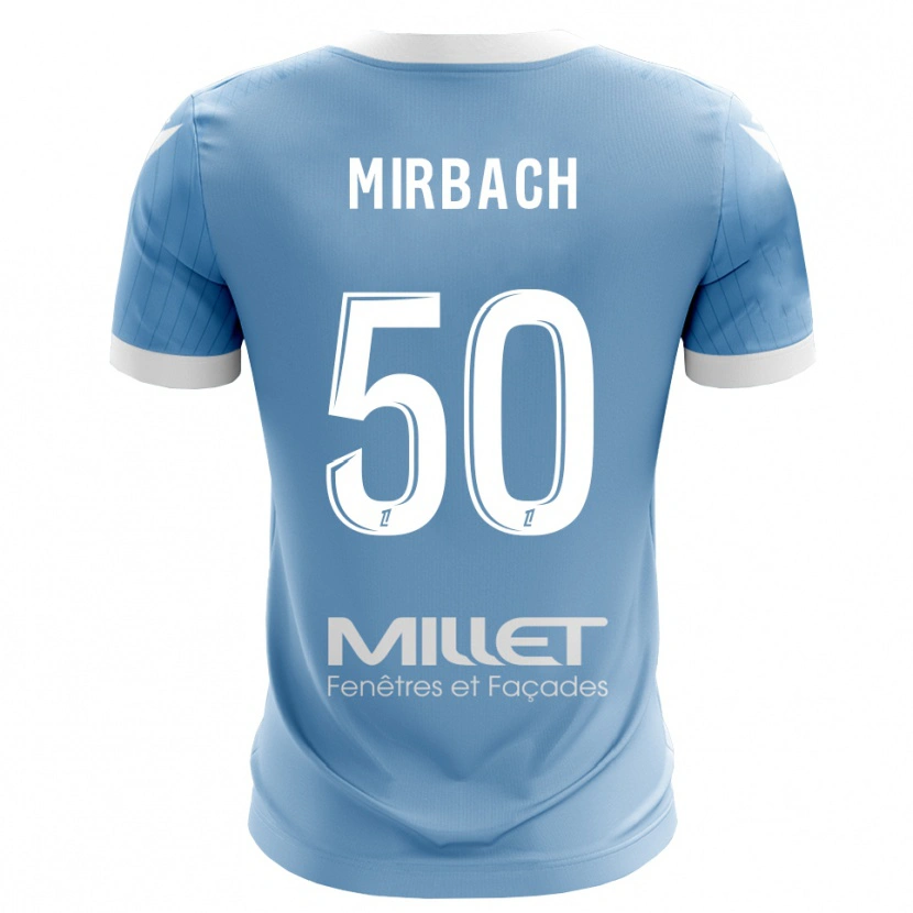Danxen Men Alexis Mirbach #50 Light Sky Blue Goalkeeper Jersey 2025/26 T-Shirt