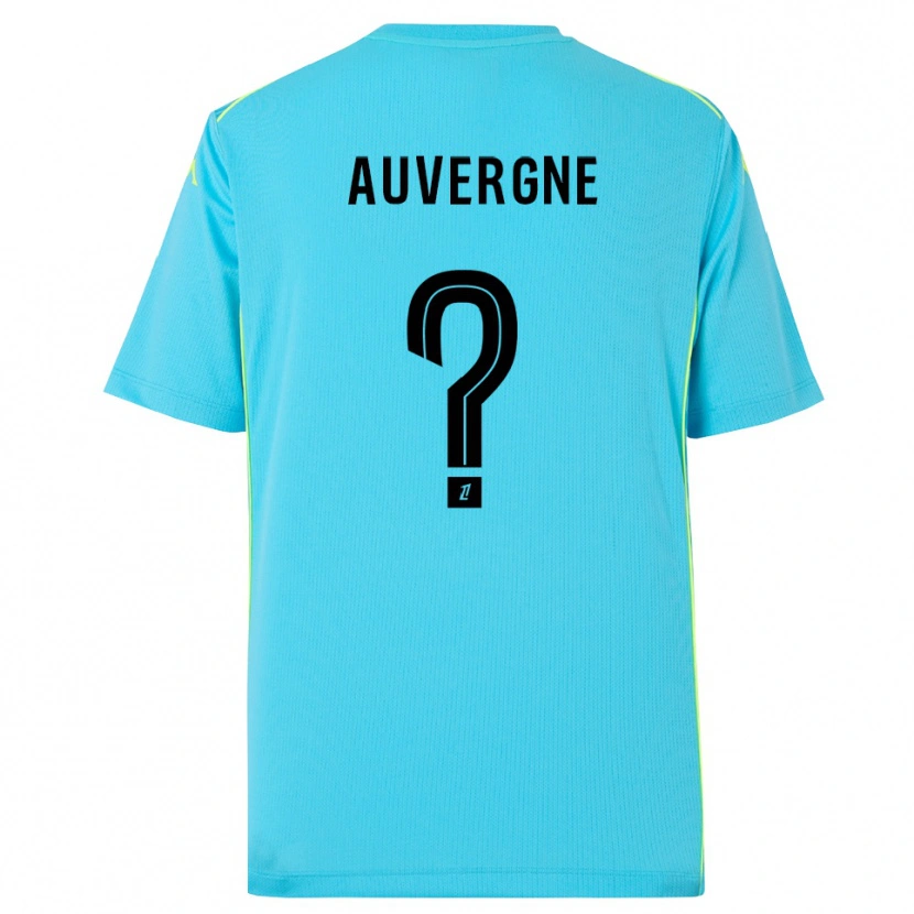 Danxen Men Dorian Auvergne #0 Sky Blue Black Goalkeeper Jersey 2025/26 T-Shirt