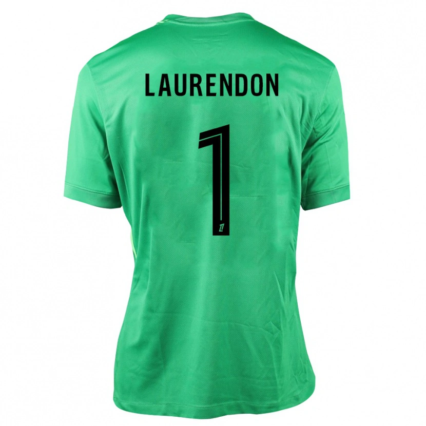 Danxen Men Bilal Laurendon #1 Green Black Goalkeeper Jersey 2025/26 T-Shirt