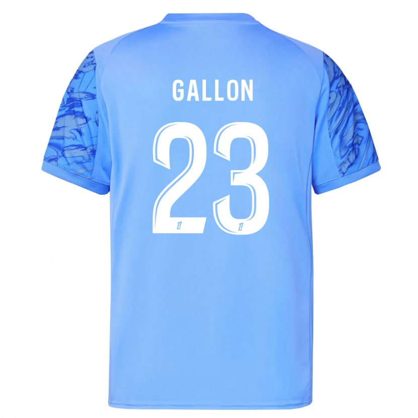 Danxen Men Gauthier Gallon #23 Blue White Goalkeeper Jersey 2025/26 T-Shirt