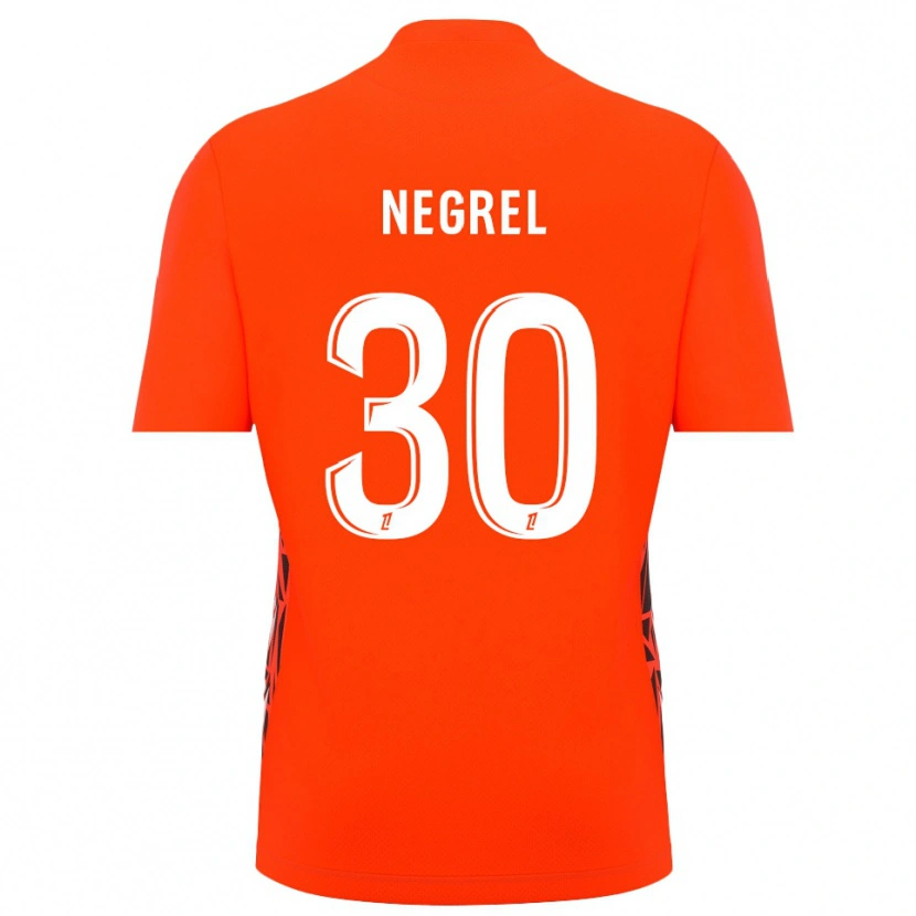 Danxen Men Tom Negrel #30 Orange White Goalkeeper Jersey 2025/26 T-Shirt