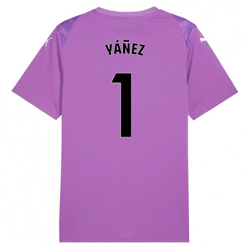 Danxen Men Rubén Yáñez #1 Lilac Black Goalkeeper Jersey 2025/26 T-Shirt