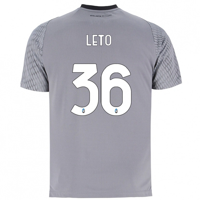 Danxen Men Manuel Leto #36 Gray Blue Red Goalkeeper Jersey 2025/26 T-Shirt