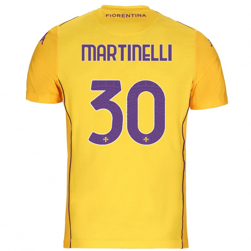 Danxen Men Tommaso Martinelli #30 Orange Yellow Purple Goalkeeper Jersey 2025/26 T-Shirt
