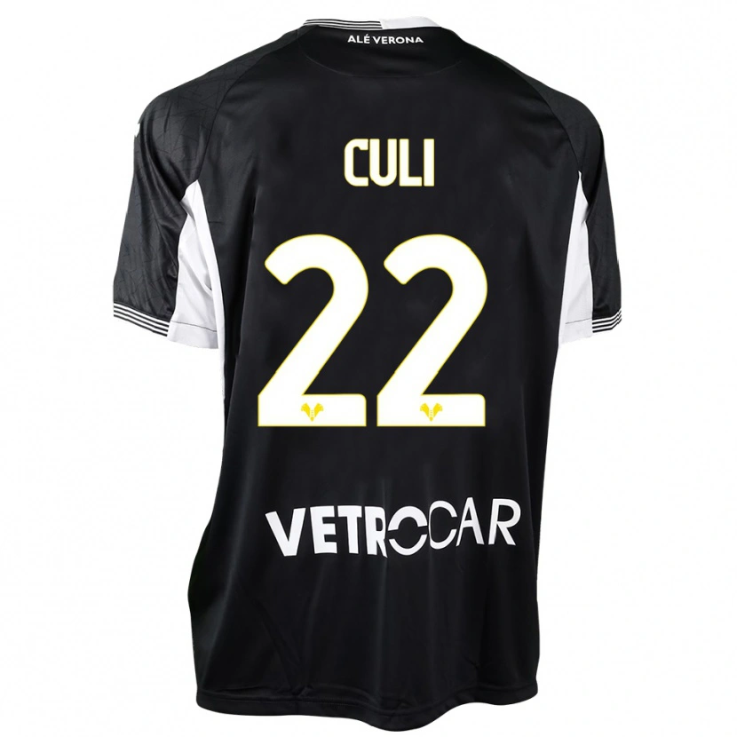 Danxen Men Daniel Culi #22 Black White Goalkeeper Jersey 2025/26 T-Shirt