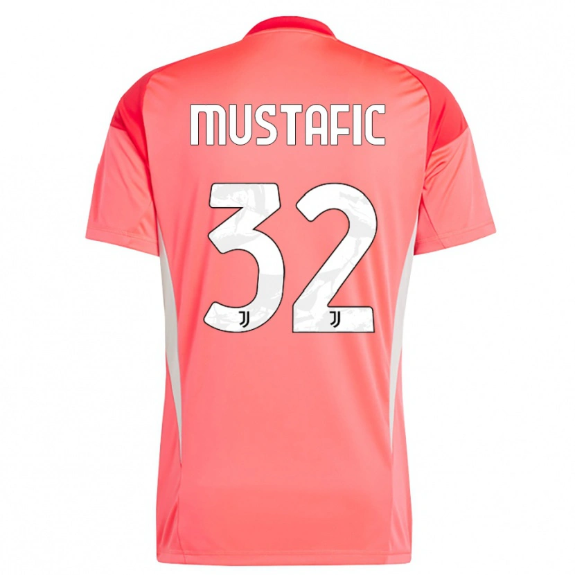 Danxen Men Emma Mustafic #32 Red Orange Goalkeeper Jersey 2025/26 T-Shirt