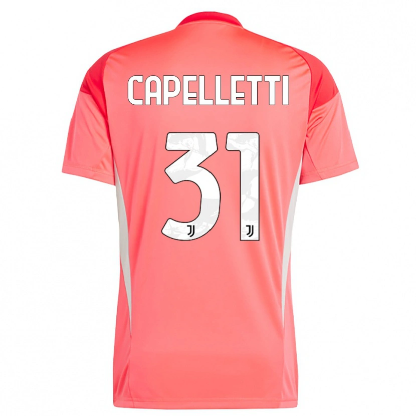 Danxen Men Alessia Capelletti #31 Red Orange Goalkeeper Jersey 2025/26 T-Shirt