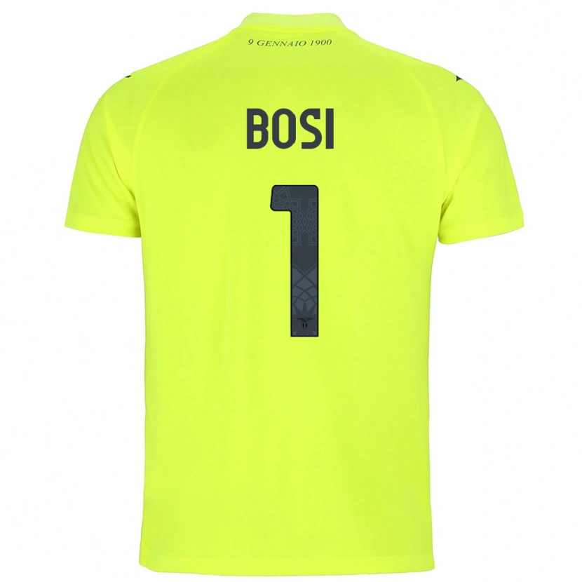 Danxen Men Gioele Bosi #1 Fluorescent Green Goalkeeper Jersey 2025/26 T-Shirt