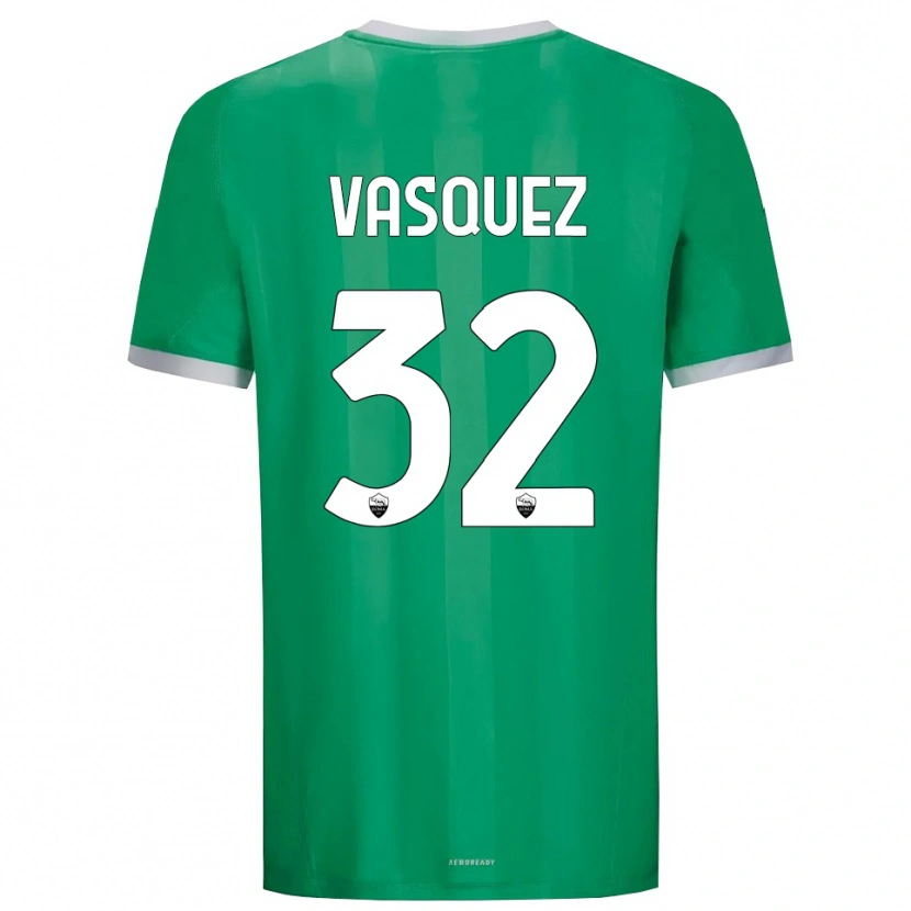 Danxen Men Devis Vásquez #32 Green White Goalkeeper Jersey 2025/26 T-Shirt