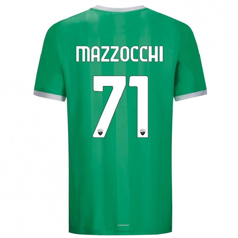 Danxen Men Giulia Mazzocchi #71 Green White Goalkeeper Jersey 2025/26 T-Shirt