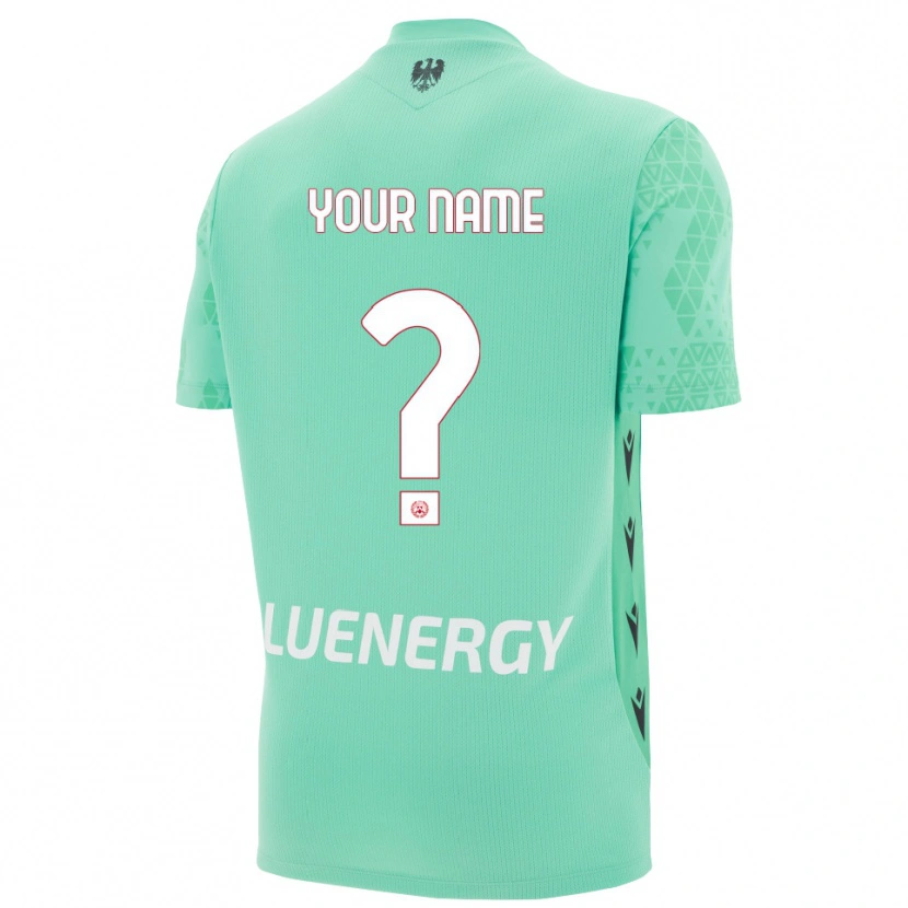 Danxen Men Udinese Calcio Aquamarine Black Goalkeeper Jersey 2025/26 T-Shirt