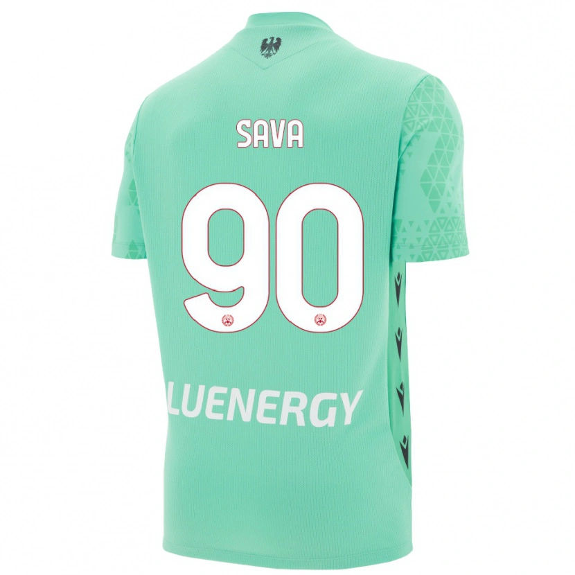 Danxen Men Răzvan Sava #90 Aquamarine Black Goalkeeper Jersey 2025/26 T-Shirt