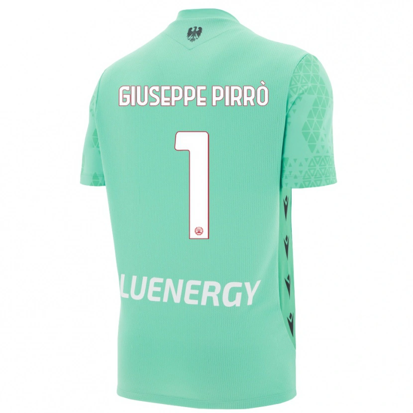 Danxen Men Marco Giuseppe Pirrò #1 Aquamarine Black Goalkeeper Jersey 2025/26 T-Shirt