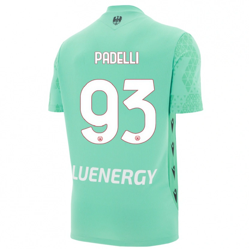 Danxen Men Daniele Padelli #93 Aquamarine Black Goalkeeper Jersey 2025/26 T-Shirt