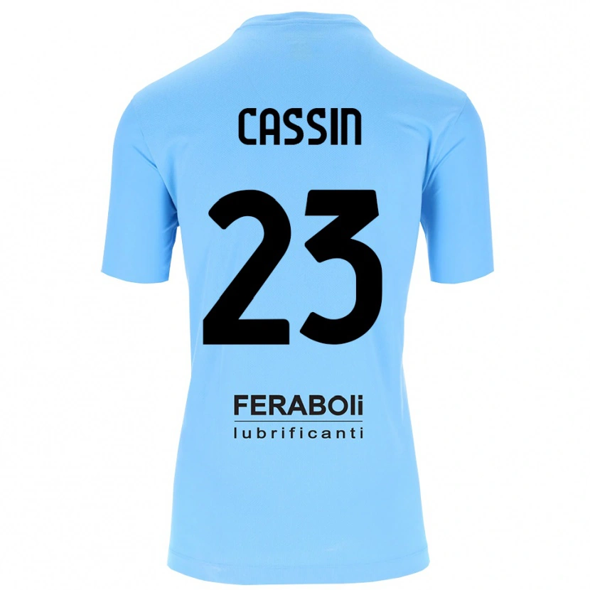Danxen Men Marco Cassin #23 Sky Blue Black Goalkeeper Jersey 2025/26 T-Shirt