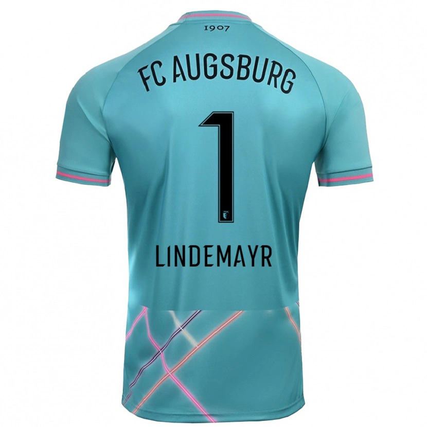 Danxen Men Lisa Lindemayr #1 Light Sea Green Goalkeeper Jersey 2025/26 T-Shirt