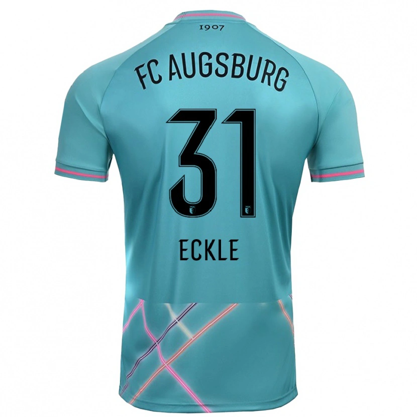 Danxen Men Philipp Eckle #31 Light Sea Green Goalkeeper Jersey 2025/26 T-Shirt