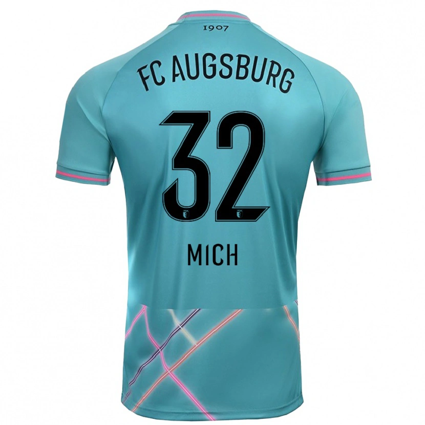 Danxen Men Fabian Mich #32 Light Sea Green Goalkeeper Jersey 2025/26 T-Shirt
