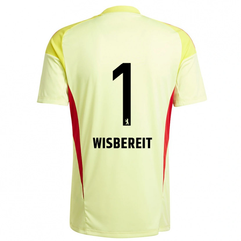 Danxen Men Tom Wisbereit #1 Light Yellow Black Goalkeeper Jersey 2025/26 T-Shirt