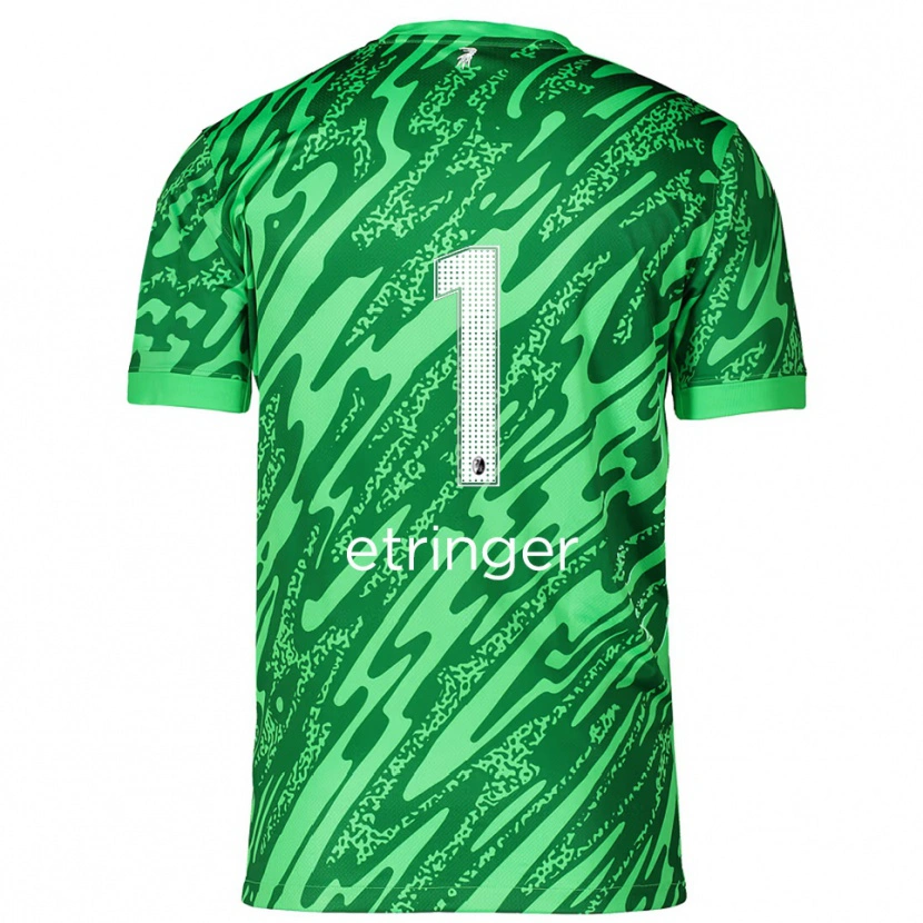 Danxen Men Elias Etringer #1 Green White Goalkeeper Jersey 2025/26 T-Shirt