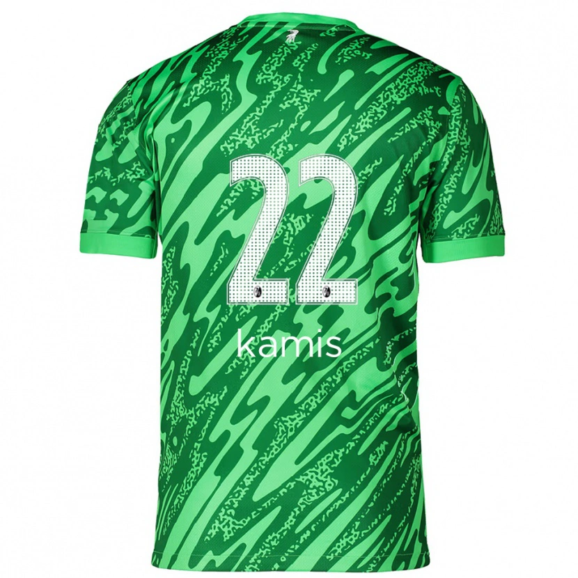 Danxen Men Marcel Kamis #22 Green White Goalkeeper Jersey 2025/26 T-Shirt
