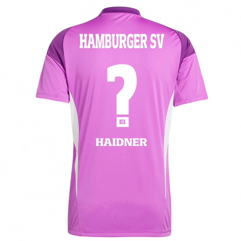 Danxen Men Larissa Haidner #0 Lilac White Purple Goalkeeper Jersey 2025/26 T-Shirt