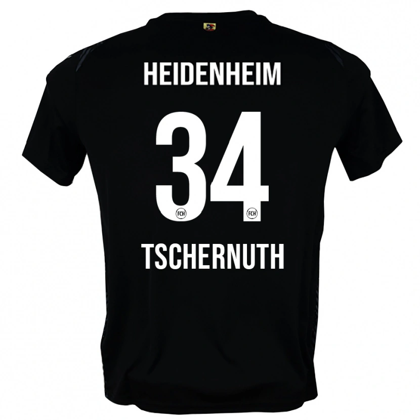 Danxen Men Paul Tschernuth #34 Dark Gray Black Goalkeeper Jersey 2025/26 T-Shirt