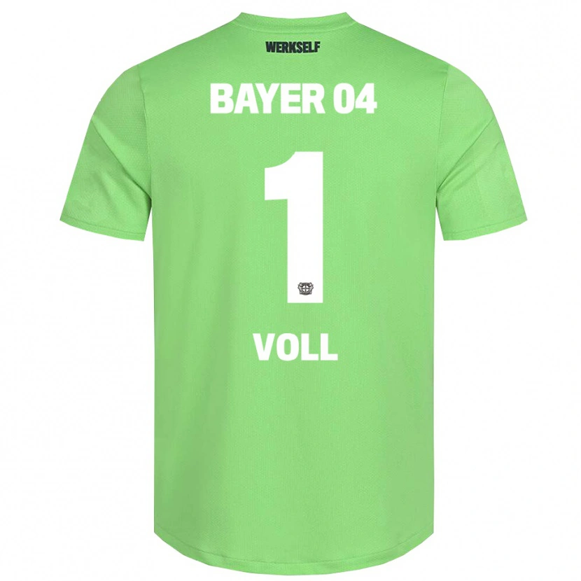 Danxen Men Charlotte Voll #1 Light Green White Goalkeeper Jersey 2025/26 T-Shirt