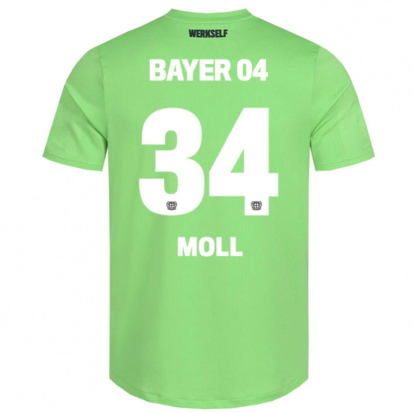 Danxen Men Anne Moll #34 Light Green White Goalkeeper Jersey 2025/26 T-Shirt