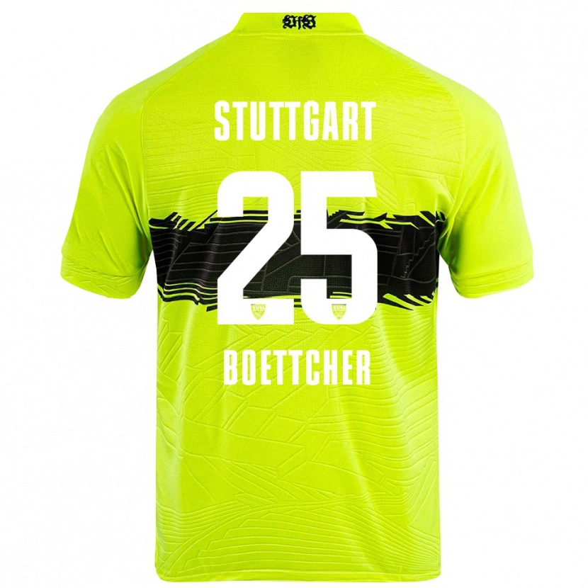 Danxen Men Eve Boettcher #25 Green Yellow Black Goalkeeper Jersey 2025/26 T-Shirt