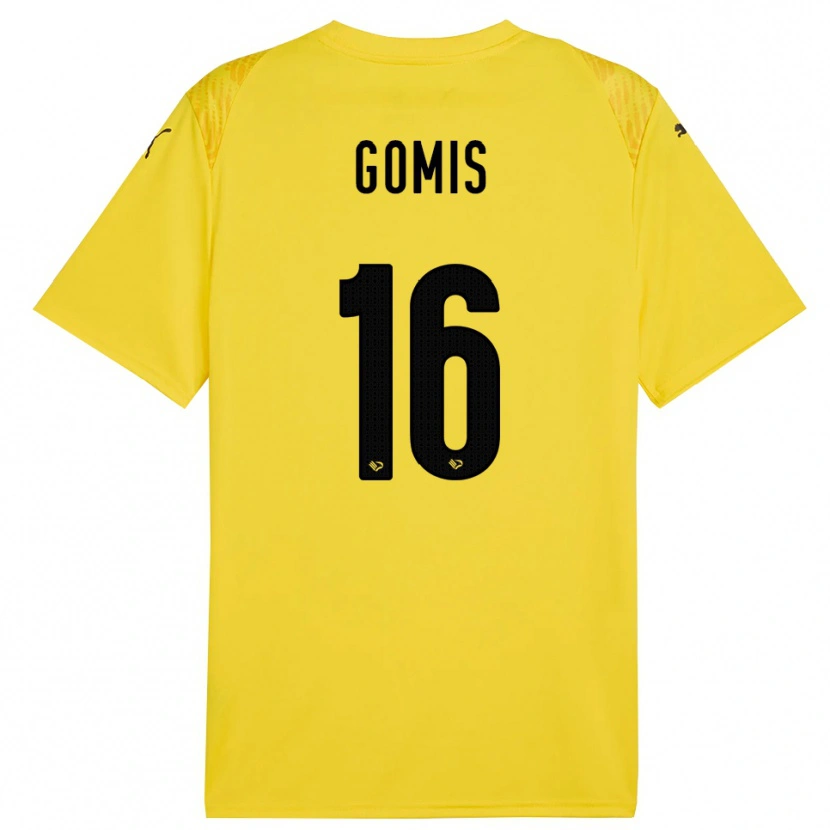 Danxen Men Alfred Gomis #16 Yellow Black Goalkeeper Jersey 2025/26 T-Shirt