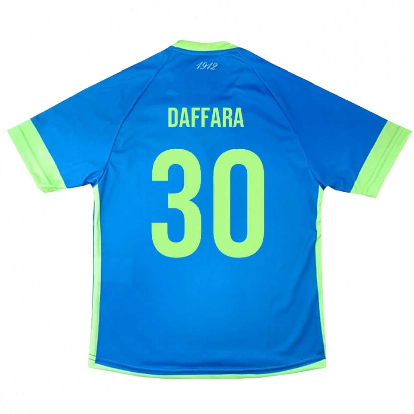 Danxen Men Giovanni Daffara #30 Blue Green Yellow Goalkeeper Jersey 2025/26 T-Shirt