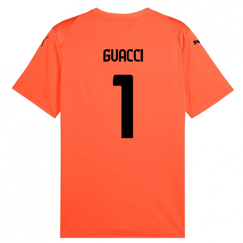 Danxen Men Marco Guacci #1 Orange Black Goalkeeper Jersey 2025/26 T-Shirt