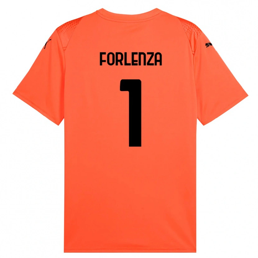 Danxen Men Carlo Forlenza #1 Orange Black Goalkeeper Jersey 2025/26 T-Shirt