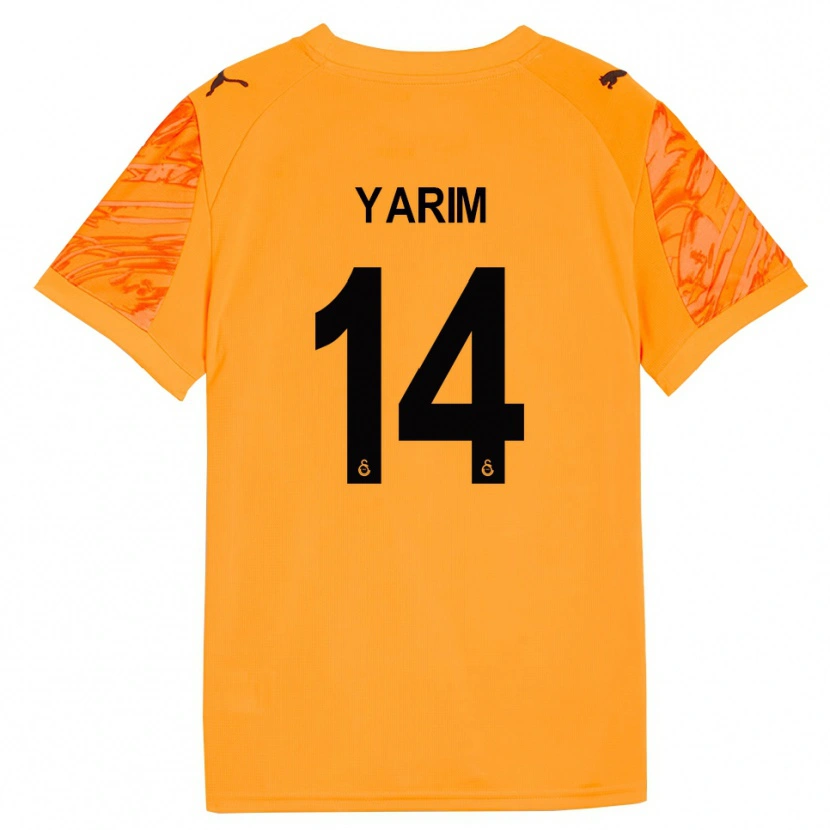 Danxen Men Esra Yarım #14 Dark Orange Black Goalkeeper Jersey 2025/26 T-Shirt