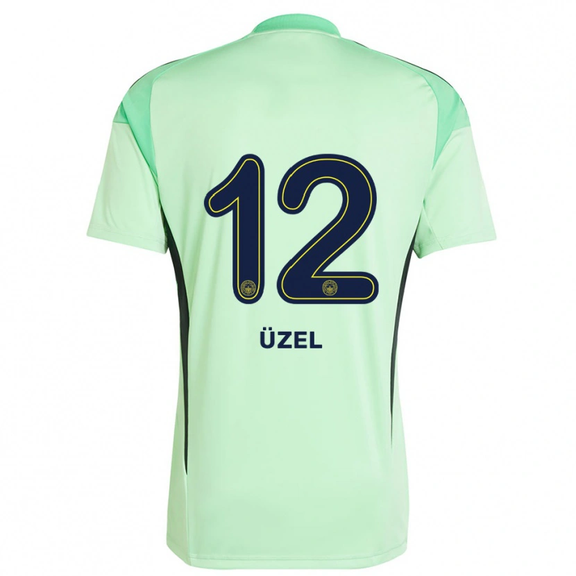 Danxen Men Nevzat Üzel #12 Light Green Black Goalkeeper Jersey 2025/26 T-Shirt