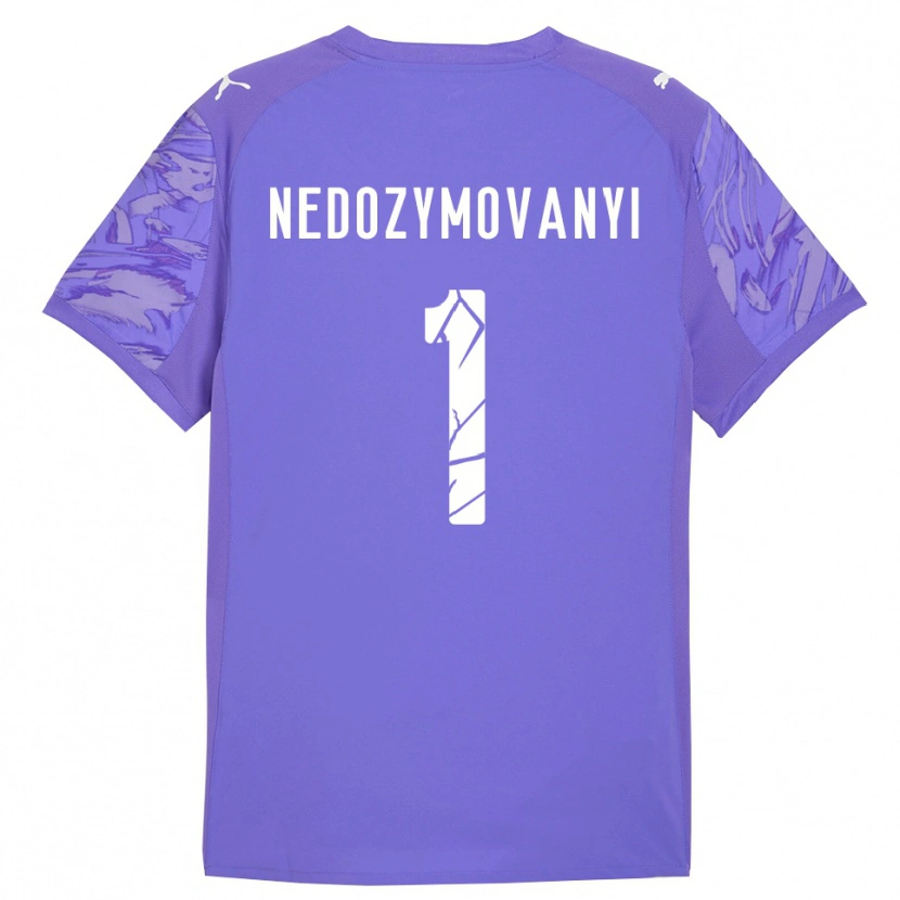 Danxen Men Artem Nedozymovanyi #1 Lilac Purple Goalkeeper Jersey 2025/26 T-Shirt