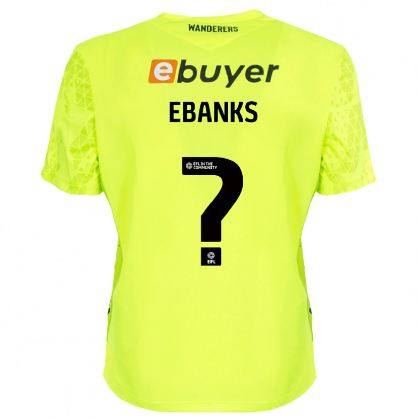 Danxen Men Eve Ebanks #0 Fluorescent Green Goalkeeper Jersey 2025/26 T-Shirt