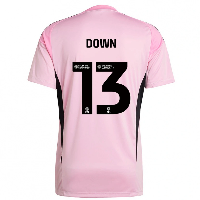 Danxen Men Sam Down #13 Pink Black Goalkeeper Jersey 2025/26 T-Shirt