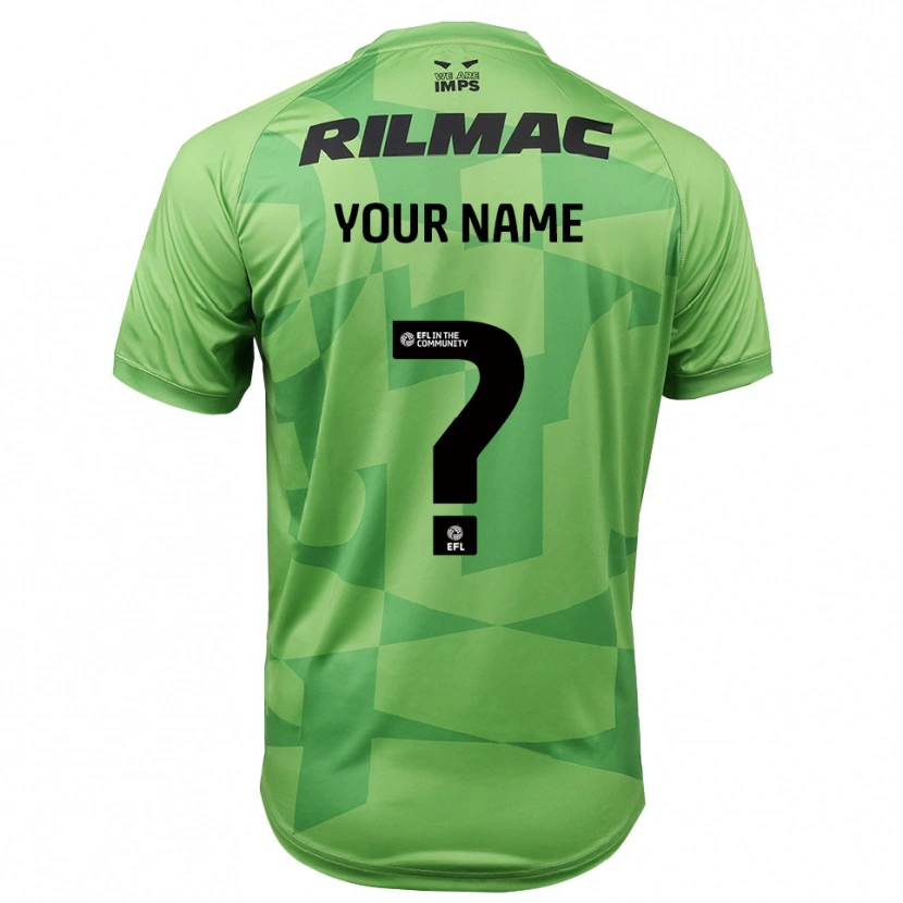 Danxen Men Lincoln City Light Green Goalkeeper Jersey 2025/26 T-Shirt
