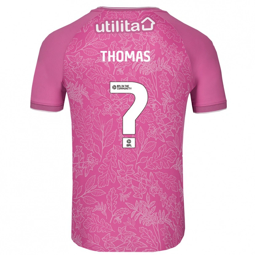 Danxen Men Lucas Thomas #0 Pink Black Goalkeeper Jersey 2025/26 T-Shirt