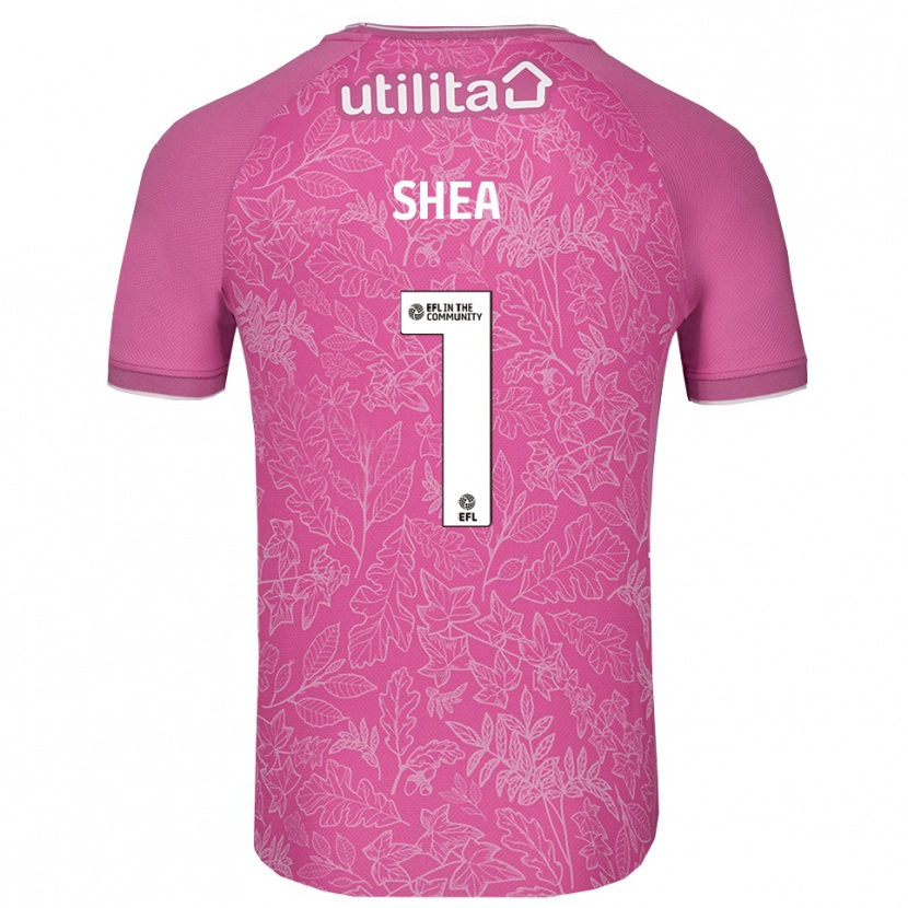 Danxen Men James Shea #1 Pink Black Goalkeeper Jersey 2025/26 T-Shirt