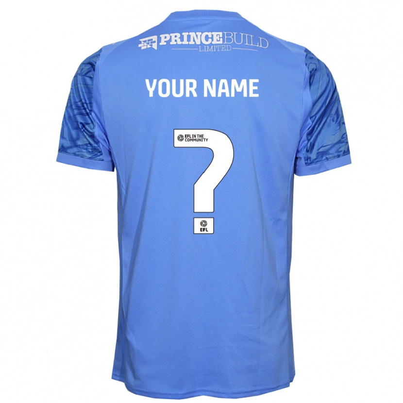 Danxen Men Peterborough United Dodger Blue Goalkeeper Jersey 2025/26 T-Shirt