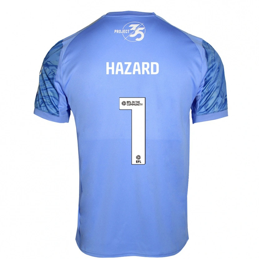 Danxen Men Conor Hazard #1 Royal Blue Goalkeeper Jersey 2025/26 T-Shirt