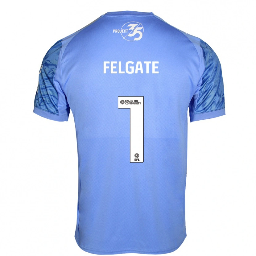 Danxen Men Lily Felgate #1 Royal Blue Goalkeeper Jersey 2025/26 T-Shirt